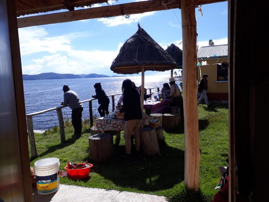 Hotel Hostal Luna del Titikaka en Isla de la Luna Exterior foto