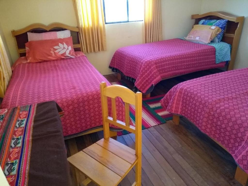 Hotel Hostal Luna del Titikaka en Isla de la Luna Exterior foto